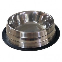 Lion Pets Çizgili Çelik Köpek Mama Kabı 64 oz Lion Pets Çizgili Çelik Köpek Mama Kabı 64 oz