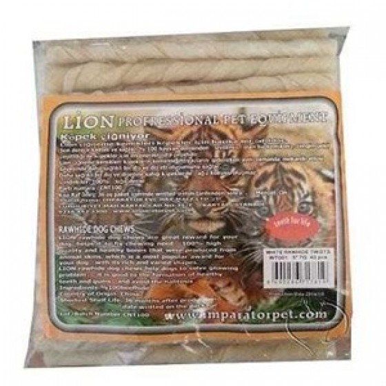 Lion Sütlü Burgulu Çubuk Kemik 5-6 Gr 50 li Paket