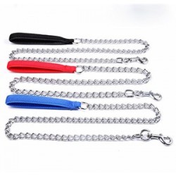 Lionpets Soft Köpek Zincir Sevk Tasması 4 mm 120 Cm