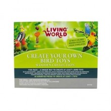 Living Kuşlar İçin Ahşap Oyuncak Yapma Seti