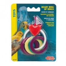 Living World Halkalı Plastik Kuş Oyuncağı