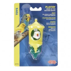 Living World Muhabbet Kuşu Kafası Plastik Oyuncak