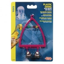 Living World Plastik Zilli Kuş Tüneği