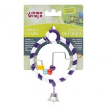 Living World Zilli Boncuklu Halka Kuş Oyuncağı