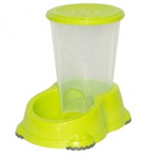 Moderna Saklamalı Köpek Mama Kabı Yeşil 1,5 Lt