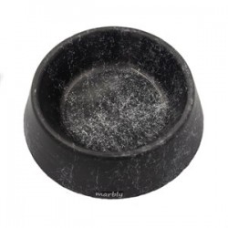 Marbly Black White Mermerit Kedi Mama Kabı 8 Oz Marbly Black White Mermerit Kedi Mama Kabı 8 Oz