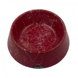 Marbly Light Red Mermerit Kedi Mama Kabı 8 Oz Marbly Light Red Mermerit Kedi Mama Kabı 8 Oz