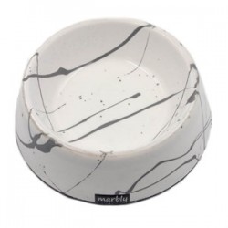 Marbly Zebra Mermerit Kedi Mama Kabı 16 Oz Marbly Zebra Mermerit Kedi Mama Kabı 16 Oz