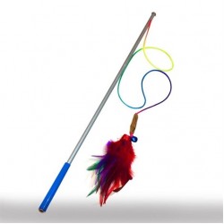 MatatabiCats Tüylü Alu Kedi Oltası