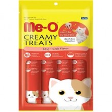ME-O Creamy Yengeç Eti ve Ton Balıklı Kedi Ödülü 4x15 gr