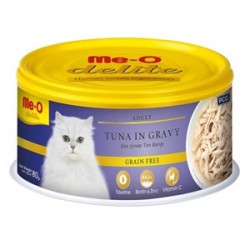 ME-O Delite Tahılsız Balıklı Soslu Yaş Kedi Maması 80gr ME-O Delite Tahılsız Balıklı Soslu Yaş Kedi Maması 80gr