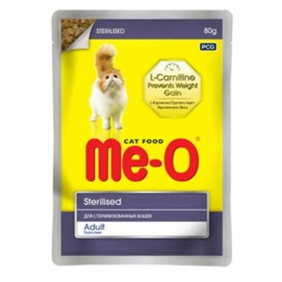 ME-O Pouch Kısırlaştırılmış Kedi Konservesi 80gr