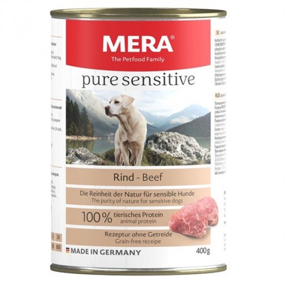 Mera Pure Sığır Etli Köpek Konservesi 400 Gr