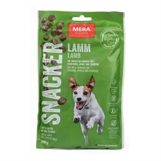 Mera Snacker Kuzulu Yumuşak Köpek Ödülü 200 gr