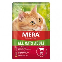Mera Tahılsız Biftekli Pouch Kedi Konservesi 85 Gr Mera Tahılsız Biftekli Pouch Kedi Konservesi 85 Gr
