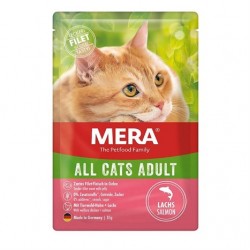 Mera Tahılsız Somonlu Pouch Kedi Konservesi 85 Gr Mera Tahılsız Somonlu Pouch Kedi Konservesi 85 Gr