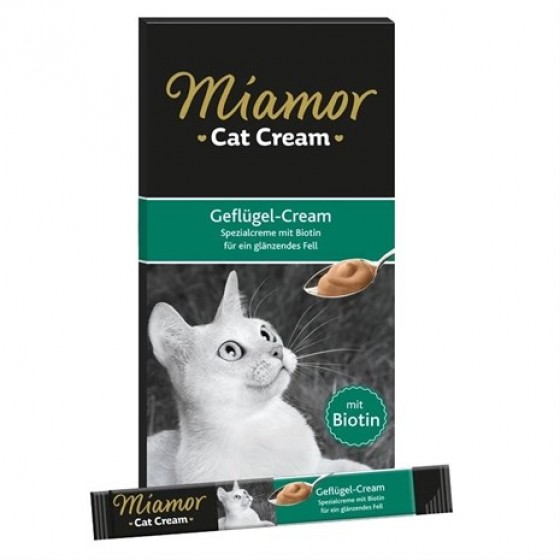 Miamor Cream Tavuklu Kedi Ödülü 6x15 gr