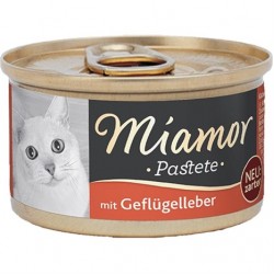 Miamor Pastete Ciğerli Yetişkin Konserve Kedi Maması 85 Gr Miamor Pastete Ciğerli Yetişkin Konserve Kedi Maması 85 Gr