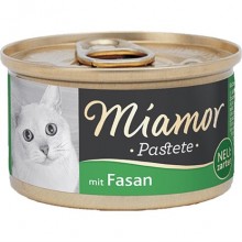 Miamor Pastete Sülün Etli Yetişkin Konserve Kedi Maması 85 Gr