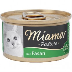 Miamor Pastete Sülün Etli Yetişkin Konserve Kedi Maması 85 Gr