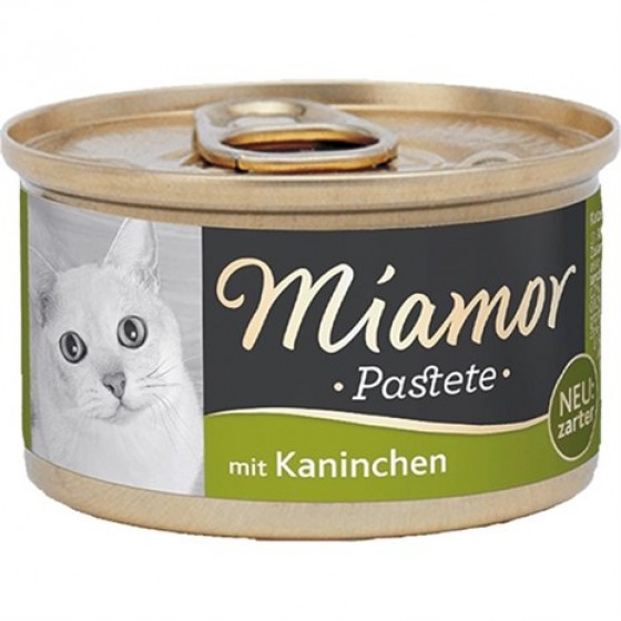 Miamor Pastete Tavşanlı Yetişkin Konserve Kedi Maması 85 Gr