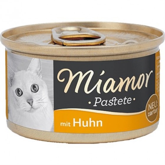 Miamor Pastete Tavuklu Yetişkin Konserve Kedi Maması 85 Gr