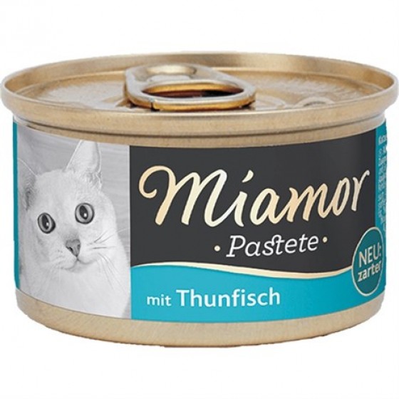 Miamor Pastete Ton Balıklı Yetişkin Konserve Kedi Maması 85 Gr