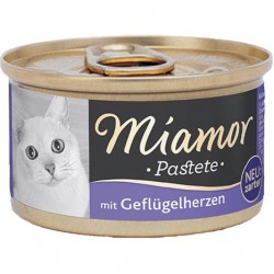 Miamor Pastete Yürekli Yetişkin Konserve Kedi Maması 85 Gr