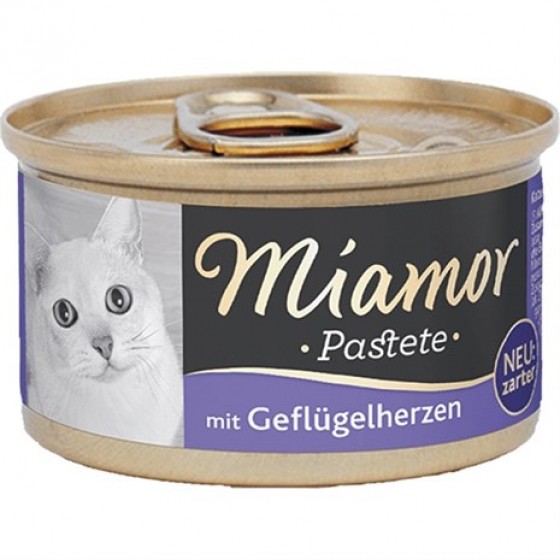 Miamor Pastete Yürekli Yetişkin Konserve Kedi Maması 85 Gr