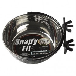 MidWest Snapy Fit Kafesler İçin Paslanmaz Mama ve Su Kabı 0,30 Lt