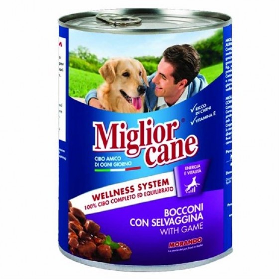 Miglior Cane Av Hayvanlı Taneli Köpek Konserve Maması 405Gr