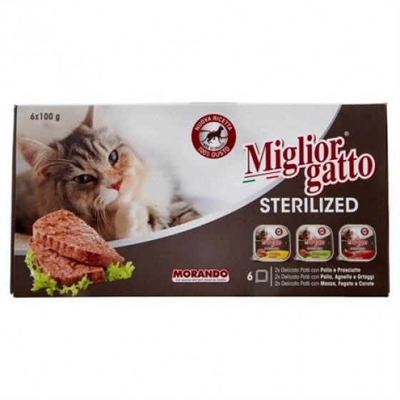 Miglior Gatto Ezme Kısır Kedi Konservesi 100 gr x 6 adet