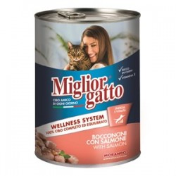 Miglior Gatto Somon Balıklı Kedi Konservesi 405 Gr Miglior Gatto Somon Balıklı Kedi Konservesi 405 Gr