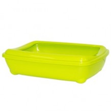 Moderna Aristo Kedi Tuvalet Kabı Ringli Büyük 57 Cm Yeşil