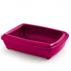 Moderna Aristo Kedi Tuvalet Kabı Ringli Büyük 57 cm Fuşya Moderna Aristo Kedi Tuvalet Kabı Ringli Büyük 57 cm Fuşya