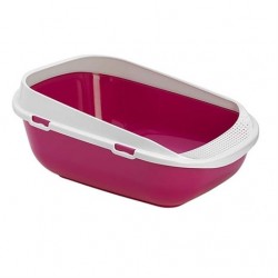 Moderna Megatray Açık Kedi Tuvaleti Fuşya 66 Cm