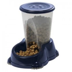 Moderna Saklamalı Köpek Mama Kabı 1,5 Lt Lacivert Moderna Saklamalı Köpek Mama Kabı 1,5 Lt Lacivert