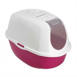 Moderna Smart Kapalı Kedi Tuvaleti 53 Cm Fuşya