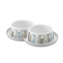 Moderna Trendy Fri. Massai İkili Mama ve Su Kabı 350ml Moderna Trendy Fri. Massai İkili Mama ve Su Kabı 350ml