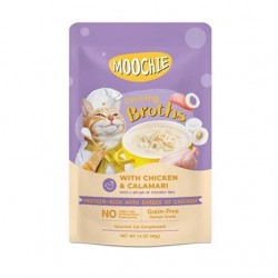 Moochie Çorba Kedi Ödülü Tavuk-Kalamar 40 Gr Moochie Çorba Kedi Ödülü Tavuk-Kalamar 40 Gr