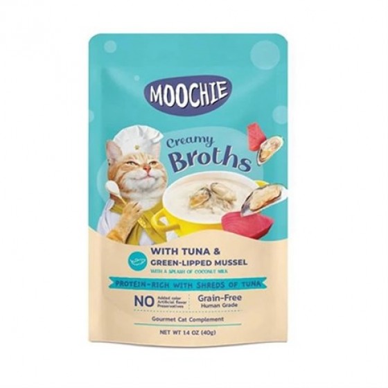 Moochie Çorba Kedi Ödülü Ton-Midye 40 Gr