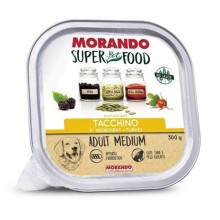 Morando Super Food Tahılsız Hindili Ezme Köpek Konservesi 300gr Morando Super Food Tahılsız Hindili Ezme Köpek Konservesi 300gr