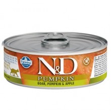N&D Balkabaklı Domuzlu Kedi Konservesi 70 Gr