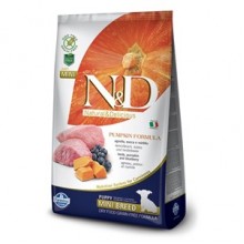 N&D Balkabaklı Kuzu Etli Tahılsız Küçük Irk Yavru Köpek Maması 2.5 Kg