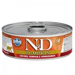 N&D Balkabaklı Tavuk Narlı Kedi Konservesi 70 Gr N&D Balkabaklı Tavuk Narlı Kedi Konservesi 70 Gr