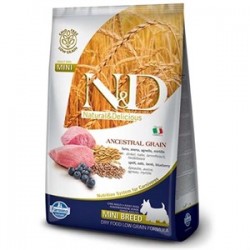 N&D Düşük Tahıllı Kuzu-Yaban Mersini Küçük Irk Yetişkin Maması 2.5 Kg N&D Düşük Tahıllı Kuzu-Yaban Mersini Küçük Irk Yetişkin Maması 2.5 Kg