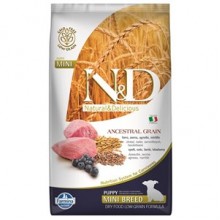 N&D Düşük Tahıllı Kuzulu Küçük Irk Yavru Köpek Maması 7 kg