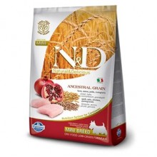 N&D Düşük Tahıllı Tavuklu Küçük Irk Yetişkin Köpek Maması 7 kg