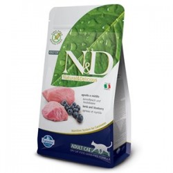 N&D Kuzu Etli Yaban Mersinli Tahılsız Yetişkin Kedi Maması 1.5 Kg N&D Kuzu Etli Yaban Mersinli Tahılsız Yetişkin Kedi Maması 1.5 Kg