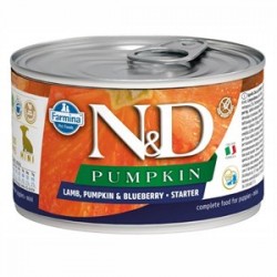 N&D Mini Balkabaklı Kuzulu Starter Yavru Köpek Konservesi 140 GR N&D Mini Balkabaklı Kuzulu Starter Yavru Köpek Konservesi 140 GR